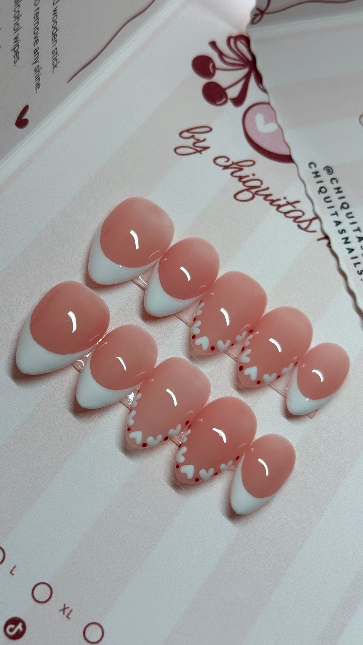 Classic love- Press on Nail Set