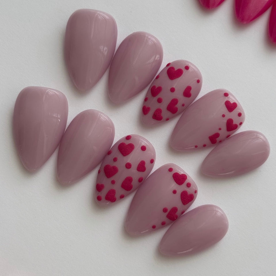 Love Purple- Press-On Nail Set