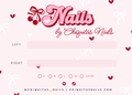 Complimentary Nail Sizing Kit